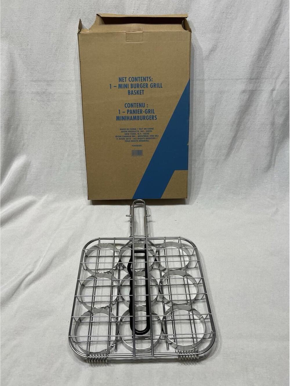 2010 Avon Mini Burger Grill Basket